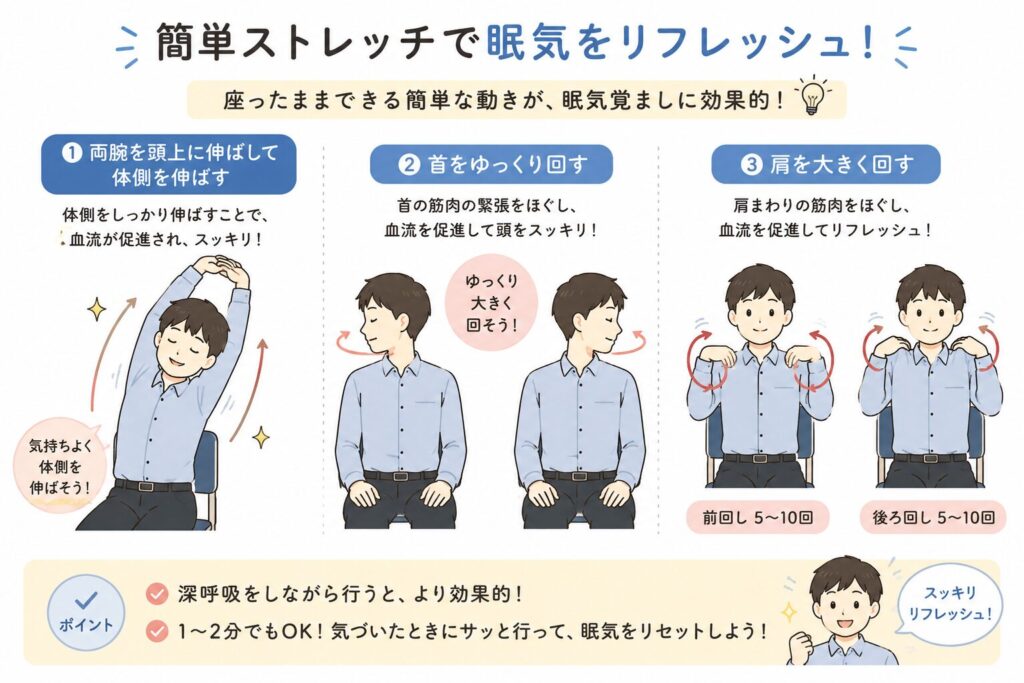 ストレッチの図解